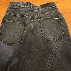 AMIRI Black Straight Jeans